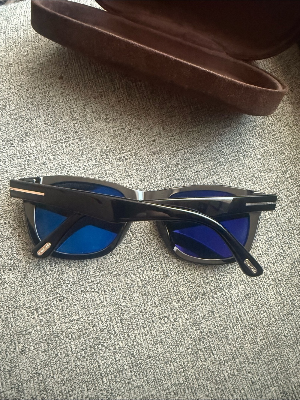Tom Ford Kendel Polarized Sunglasses TF1076 01M Black 54mm TF1076 - Picture 4 of 11